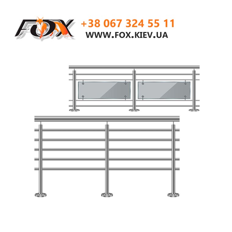Перила и ограждения из нержавеющей стали